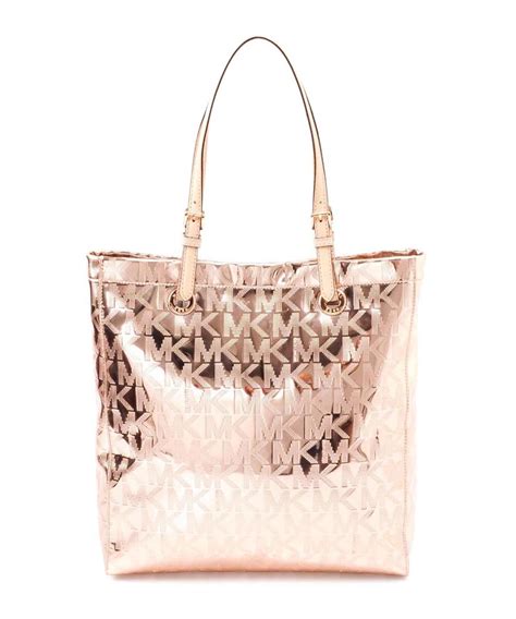 michael kors rose gold glitter